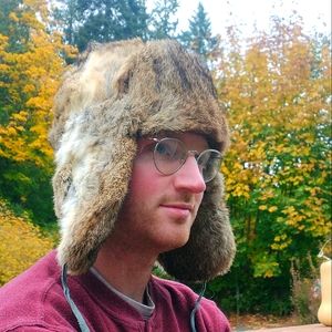 Vintage Real Rabbit Fur Hat: Linda